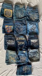 EARL JEANS AND OTHER MIX BRANDS MINI SKIRTS (ID 50..