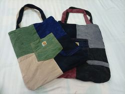 CR12302 Upcycled Carhartt Corduroy Bags
