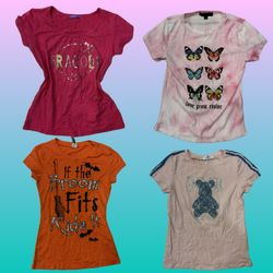 Y2K Graphic Baby Tees (RS-81)