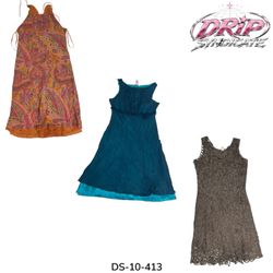Vestidos de Alça Femininos Florais e Estampados (D..