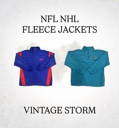 NFL NHL Fleece Jackets