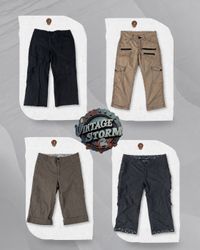 Y2K Cotton Cargo Capri