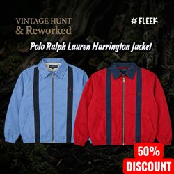 Upcycled Polo Ralph Lauren Harrington Jacket
