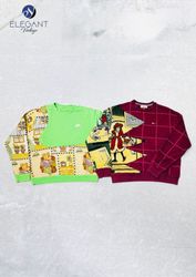 Upcycled Mix Branded Sweatshirts - EVR0478