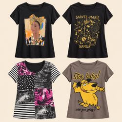 Y2K Funky Graphic Tees