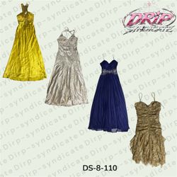 Y2K Glam Poly Party Maxi Dress – Abito Maxi da Fes..