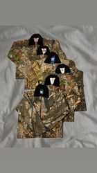 Upcycled Realtree X Carhartt Camo Jackets