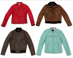 Premium Vintage Women's Genuine Leather Jackets Bu..