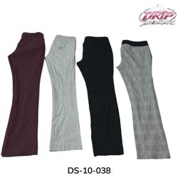 Trendy Y2K Office Pants With Sleek Tailored Fit (D..