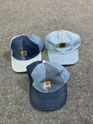 Upcycled Carhartt Denim Cap