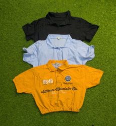 7783 - Upcycled Crop T-Shirt
