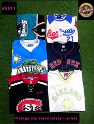 Vintage mix brand jersey t shirts ak511