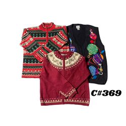Vintage Halloween, Christmas & Cottagecore Sweater..
