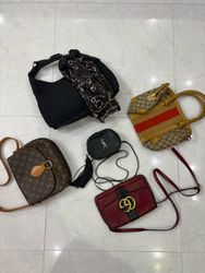 Designer Bags Bundle, Louis Vuitton, Gucci & Yves ..