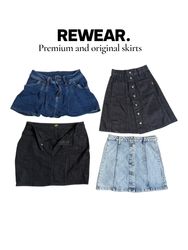 Jupes mini en jean Y2k