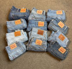 Levi's bootcut/straigth/baggy mix code Jeans