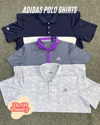 🔴 Adidas Polo Shirts - (14/10)