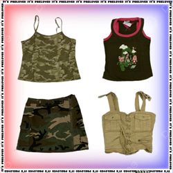 Cargo Queen - tops, skirts & Denim pent (SS-2764)