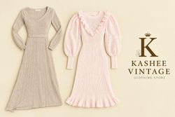 Knit Midi Dresses Selection