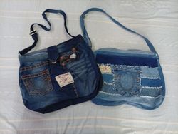 CR10689 Upcycled True Religion Bags