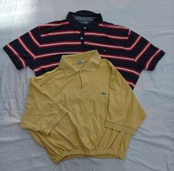 CR12626 Upcycled Mix-Branded Cropped Shirts