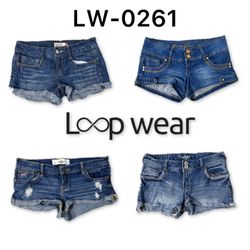 Y2K Denim Micro Mini Shorts