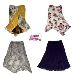Floral and Patterned Maxi Skirts (CV-155)