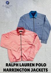 Upcycled Ralph Lauren Polo Harrington Jackets - EV..
