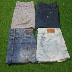 RUE 21 AND OTHER BRAND WOMEN WEAR MINI MICRO SKIRT..