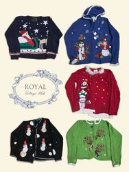 Vintage / Y2K Holiday Knitwear Bundle 🧶