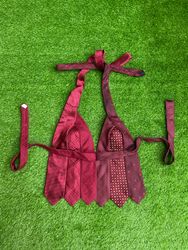 Upcycled Tie Halter Top