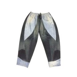 Jean à jambes de baril recyclé