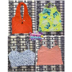 Y2K Vintage Floral & Statement Cami Bundle | VR-38..