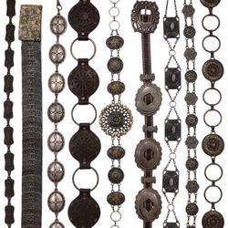 Y2K Concho Chain Belts