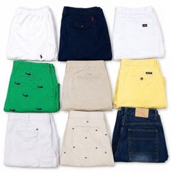 Mix branded cotton shorts
