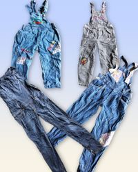Denim girls & kids overall 13 pieces
