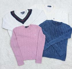 Ralph Lauren cable knite sweaters