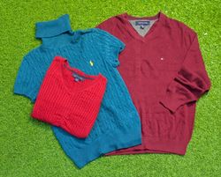 7399 - Ralph Lauren and Tommy Hilfiger Sweaters an..