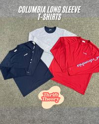 🔴 Columbia Long Sleeve T-Shirts - (05/10)