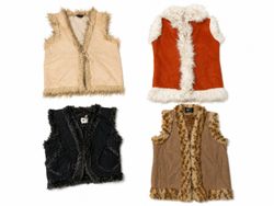 Vintage Fur Trimmed Women’s Waistcoat Collection