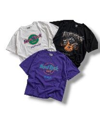 hard rock 90s t shirts