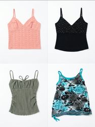 Y2K cime tops 17 pcs