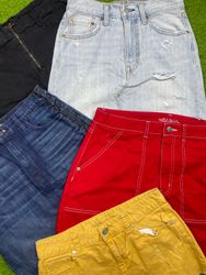 Fashion Mid Denim Skirt (IR 266)
