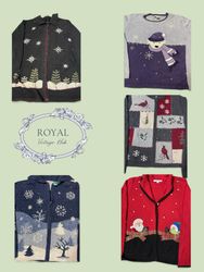 🧶 Y2K VINTAGE COZY FESTIVE KNITWEAR