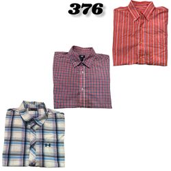 Mix Branded Button Up Shirt (brands) under Armour,..