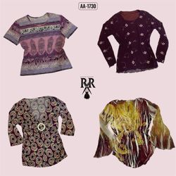 Y2k Velvety Vibe Mix Tops (AA-1730)