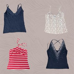 Womens Camisole Tops With Lace Detailing