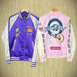 Classic Nylon Baseball Varsity Jacket (FNC:02)