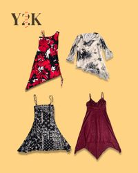 Y2K Vintage Dress Bundle (Yv-817)