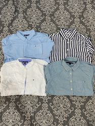 Tommy Hilfiger women button up shirt 22pcs